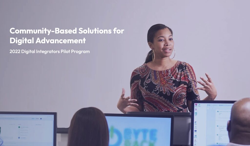 Community-Based Solutions for Digital Advancement